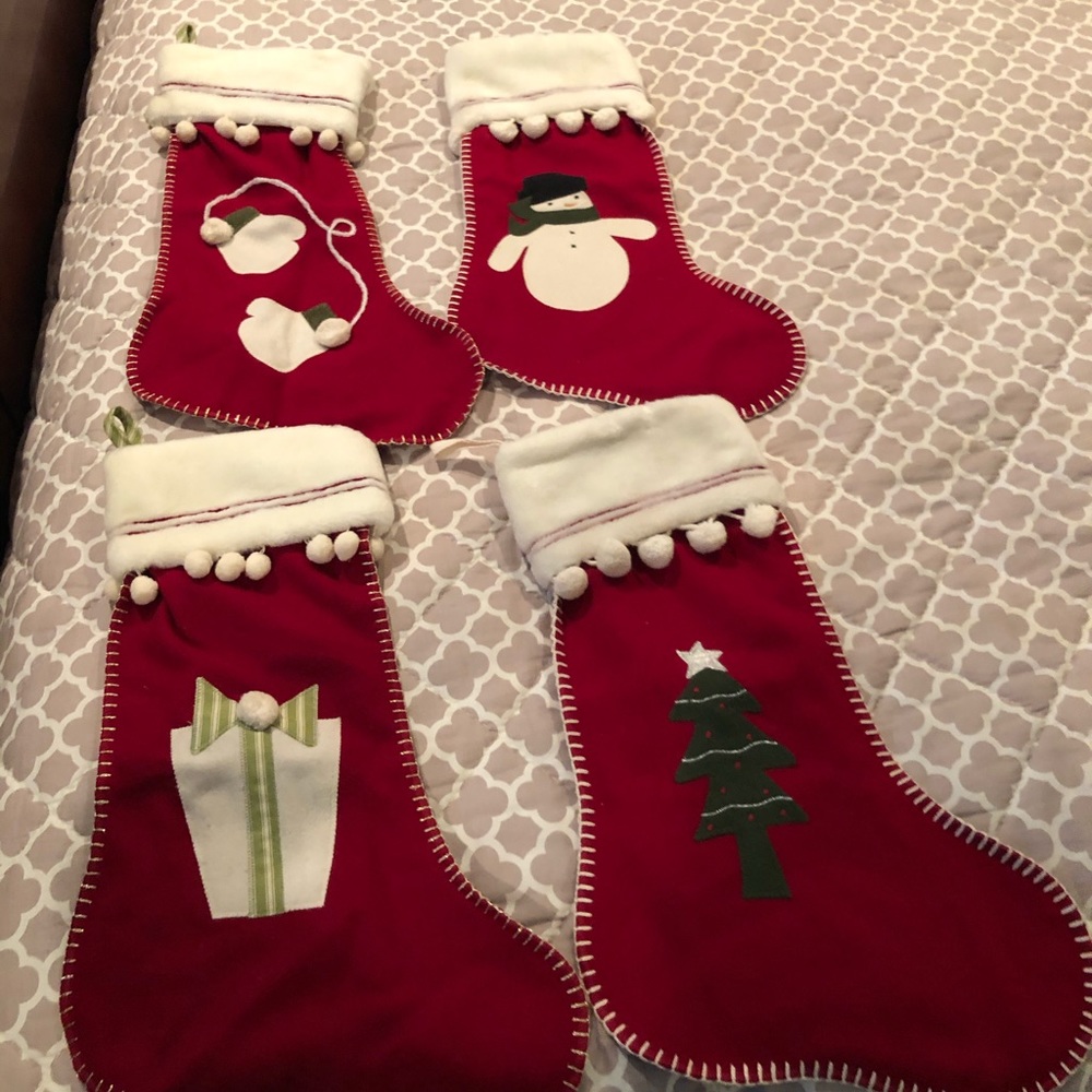 Woof and poof Christmas stockings 🎄